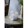 Super White Outdoor Candle Diam 23 x 15 cm