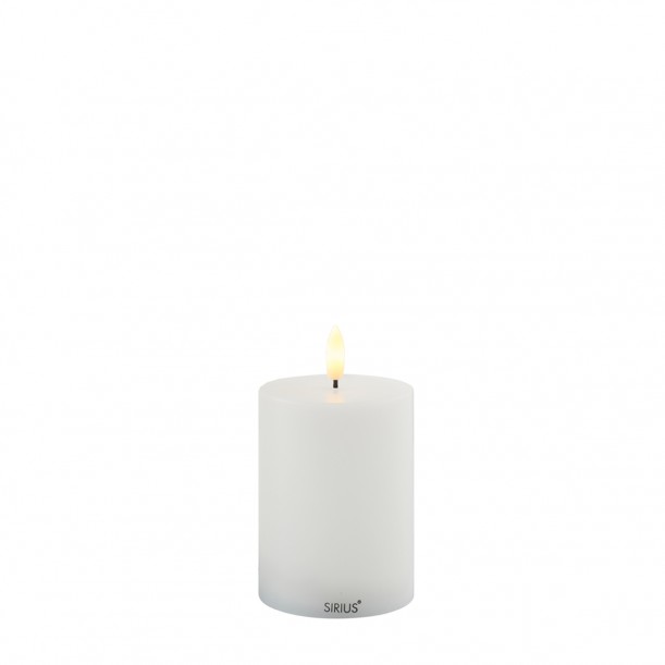 Super White Outdoor Candle Diam 23 x 15 cm