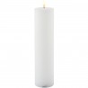 Super White Outdoor Candle Diam 23 x 15 cm