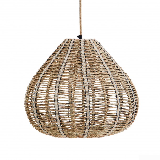 Seagrass ceiling lamp