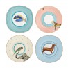 Set 4 Plates Carnival 16cm