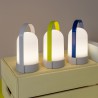 Uri table lamp set of 3 Red Green Bleu