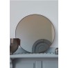 Circum Mirror Black Medium Diam 90 cm AYTM