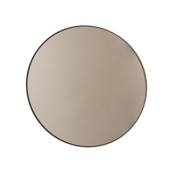 Miroir Mural Circum Teinté Noir Small Rond Diam 50 cm AYTM