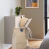 Wall-mounted laundry basket