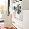 Wall-mounted laundry basket