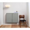 Wall-mounted laundry basket