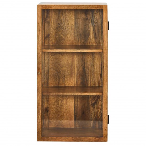 Vitrine en bois h 80 cm