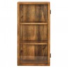 Vitrine en bois h 80 cm