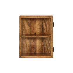 Vitrine en bois h 51 cm