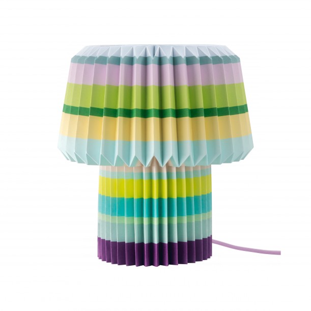 Lampe en papier Stripes