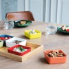 Plateau et bols lot de 6 multicolore