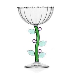 Champagne Glass Rose Flower