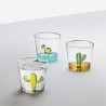 Verres Cactus lot de 6