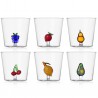 Fruit Glasses set of 6