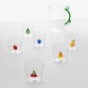 Fruit Glasses set of 6