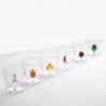 Fruit Glasses set of 6