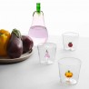 Fruit Glasses set of 6