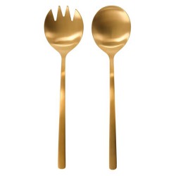 Salad servers Golden