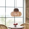 Bamboo cotton Ceiling Lamp