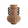 Rattan vase 33cm