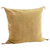 Housse de coussin en coton 50 x 50 cm