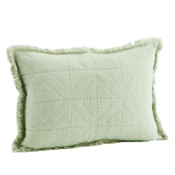 Housse de coussin matelassée 30 x 50 cm