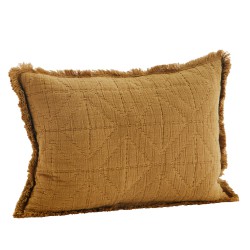 Housse de coussin matelassée 30 x 50 cm