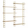 wall Rack shelf h 74cm