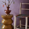 Tabouret taupe