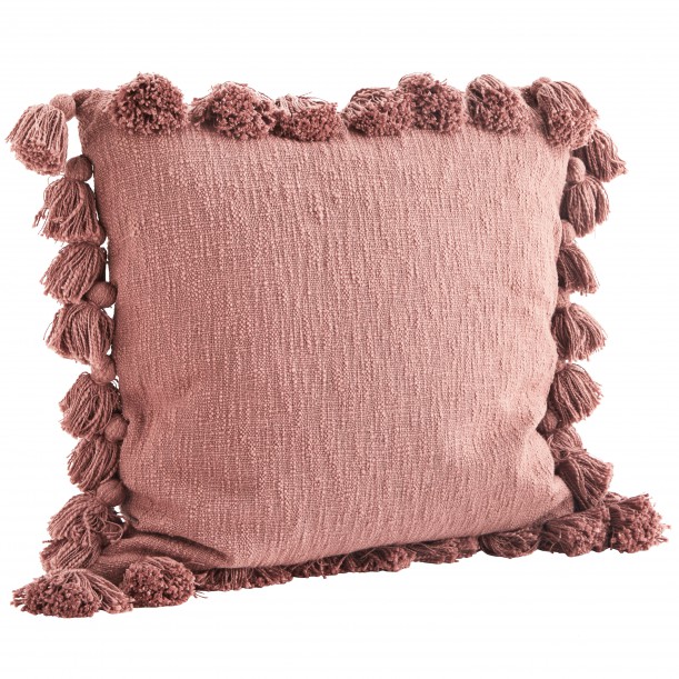 Housse de coussin en coton 60 x 60 cm