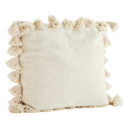 Housse de coussin en coton 60 x 60 cm