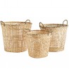 Panier en bambou lot de 3