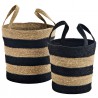 Panier en fibre naturelle lot de 2