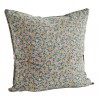 Housse de coussin en coton fleur