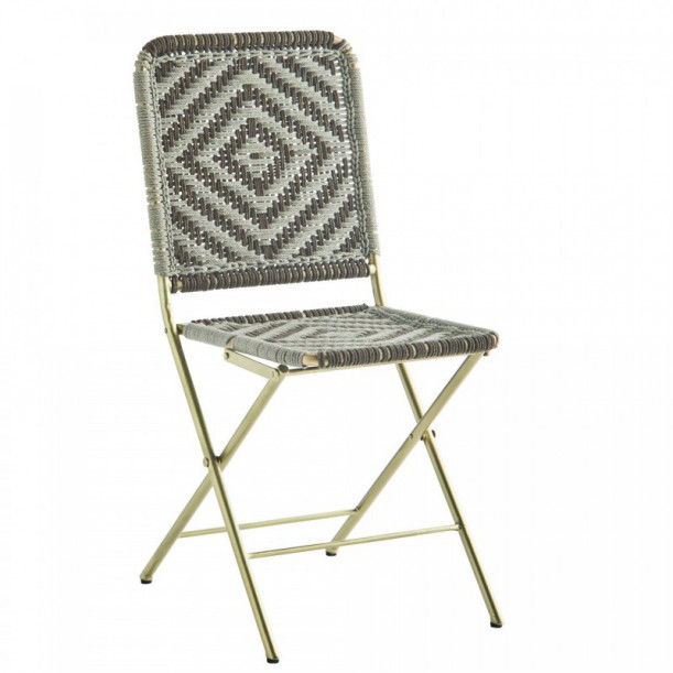 Chaise tissé en coton