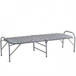 Lit de repos pliable - Gris