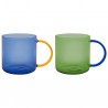 Mug en verre Fred lot de 2