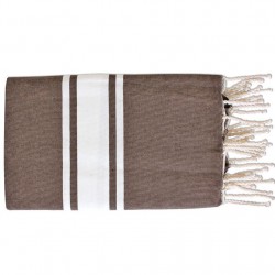 Fouta Flat Weaving Choco